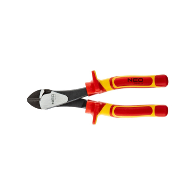 Didelės galvutės įstrižinės replės VDE 180mm (7''), crv, poliruotos