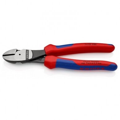 Didelės svertinės jėgos kirpimo replės KNIPEX 7402200 Didelės svertinės jėgos kirpimo replės KNIPEX 7402200