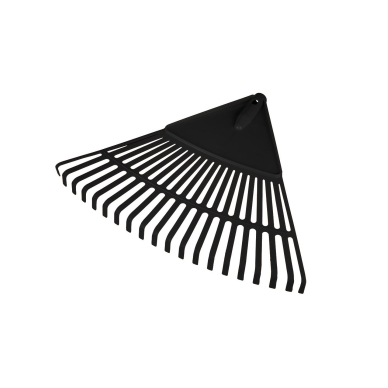 Didelis lapų grėblys, juodas Didelis lapų grėblys, juodas