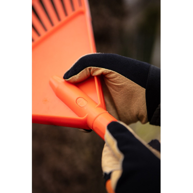 Didelis lapų grėblys, plastikinis 4 Didelis lapų grėblys, plastikinis 4