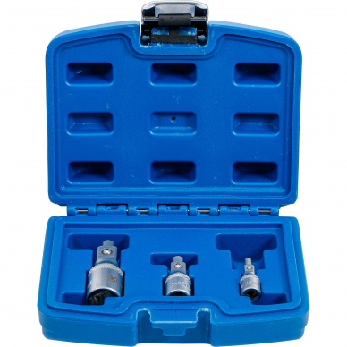 Magnetinių ilgintuvų rinkinys BGS-technic, 3 vnt 1 Magnetinių ilgintuvų rinkinys BGS-technic, 3 vnt 1