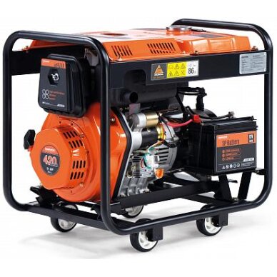Dyzelinis generatorius DAEWOO DDAE 6000XE-3, 4.5 kW 1