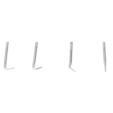 Kabliukai su rankenėle DEDRA 50A001, 4 vnt. 1 Kabliukai su rankenėle DEDRA 50A001, 4 vnt. 1