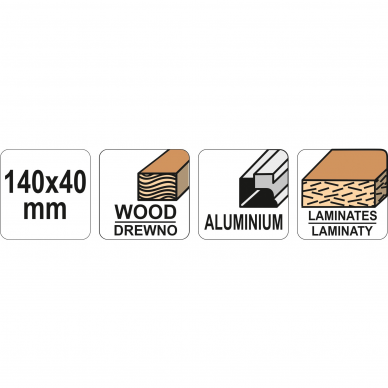 Dildė / oblius gipso kartonui Yato, 140 mm 3 Dildė / oblius gipso kartonui Yato, 140 mm 3