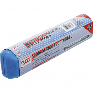 Dinamometrinis raktas BGS-technic, 6.3 mm (1/4"), 5 - 25 Nm 3 Dinamometrinis raktas BGS-technic, 6.3 mm (1/4"), 5 - 25 Nm 3
