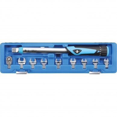 Dinamometrinio rakto rinkinys BGS-technic, 6.3 mm (1/4"), 10 - 50 Nm, 10 vnt. 3