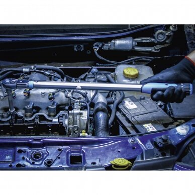 Dinamometrinio rakto rinkinys BGS-technic, 6.3 mm (1/4"), 10 - 50 Nm, 10 vnt. 7 Dinamometrinio rakto rinkinys BGS-technic, 6.3 mm (1/4"), 10 - 50 Nm, 10 vnt. 7