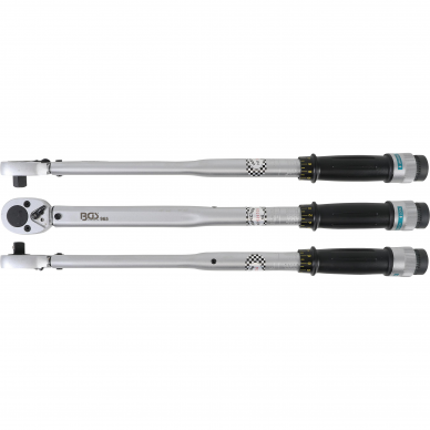 Dinamometrinis raktas "Workshop" BGS-technic, 12.5 mm (1/2"), 42 - 210 Nm 1 Dinamometrinis raktas "Workshop" BGS-technic, 12.5 mm (1/2"), 42 - 210 Nm 1