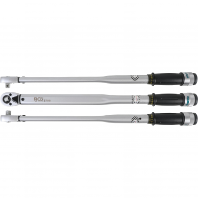 Dinamometrinis dvipusio veikimo raktas BGS-technic, 12,5 mm (1/2"), 70 - 350 Nm 1 Dinamometrinis dvipusio veikimo raktas BGS-technic, 12,5 mm (1/2"), 70 - 350 Nm 1