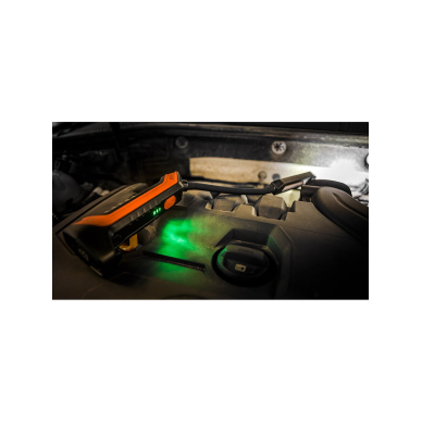 Dirbtuvių lempa įkraunama 400 lm COB + žibintuvėlis 1