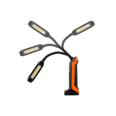 Dirbtuvių lempa įkraunama 400 lm COB + žibintuvėlis 6 Dirbtuvių lempa įkraunama 400 lm COB + žibintuvėlis 6