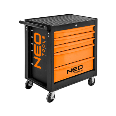 Dirbtuvių spintelė NEO, 5 stalčiai + 117 įrankių 4