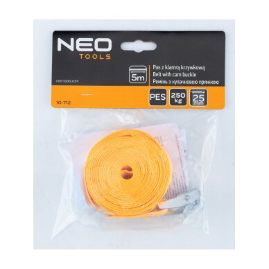 Diržas su kumštelio sagtimi 25 mm x 5 m 1 vnt 1