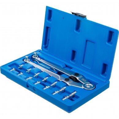 Dirželio įtempiklis su keičiamais antgaliais | reguliuojamas | Ø 2,5 - 9 mm (1464) Dirželio įtempiklis su keičiamais antgaliais | reguliuojamas | Ø 2,5 - 9 mm (1464)