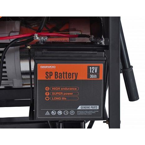 Dyzelinis generatorius DAEWOO DDAE 11000XE, 7.5kW, 668cm³ 4