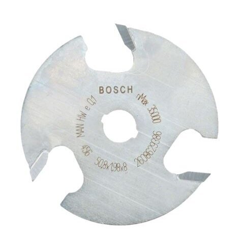 Diskinė griovelių freza Bosch, 8 mm, D1 50,8 mm, L 2 mm, 2608629386 Diskinė griovelių freza Bosch, 8 mm, D1 50,8 mm, L 2 mm, 2608629386