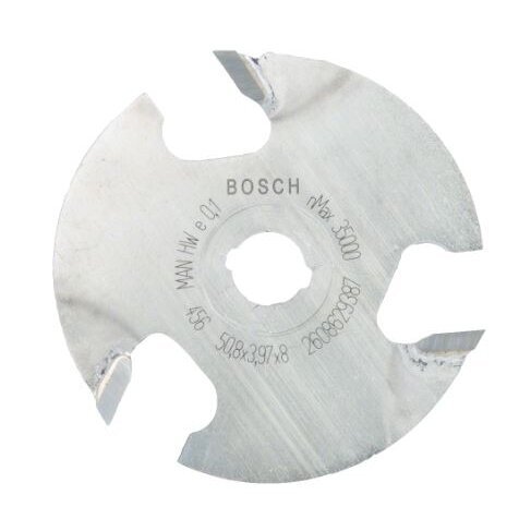 Diskinė griovelių freza Bosch, 8 mm, D1 50,8 mm, L 4 mm, 2608629387 Diskinė griovelių freza Bosch, 8 mm, D1 50,8 mm, L 4 mm, 2608629387