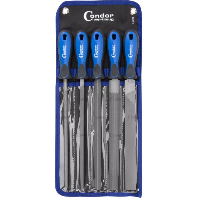 Dildės metalui 250mm 5vnt.bendras L365mm