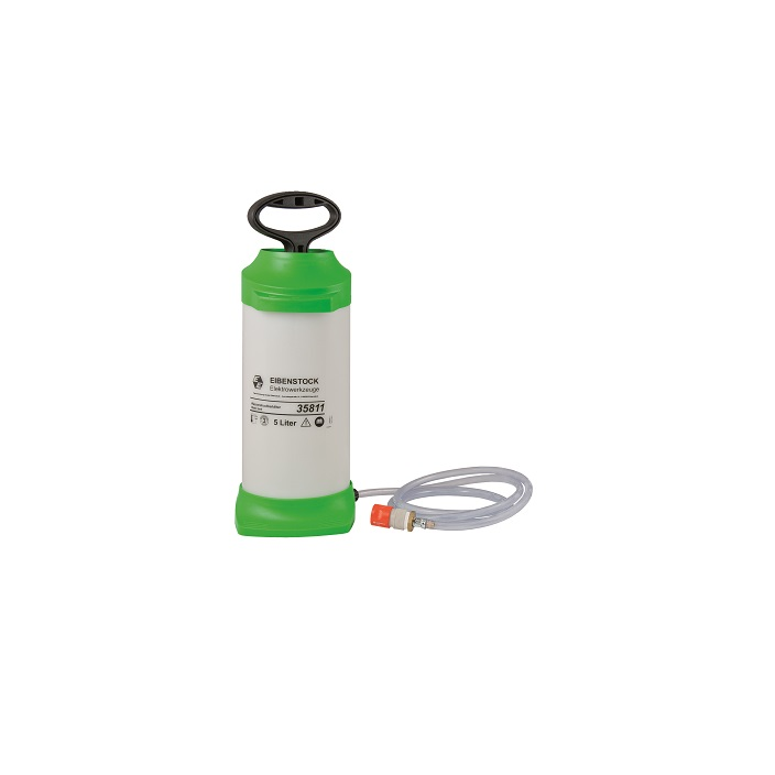 Plastikinis vandens bakelis su 4 m žarna Eibenstock, 5 l Plastikinis vandens bakelis su 4 m žarna Eibenstock, 5 l