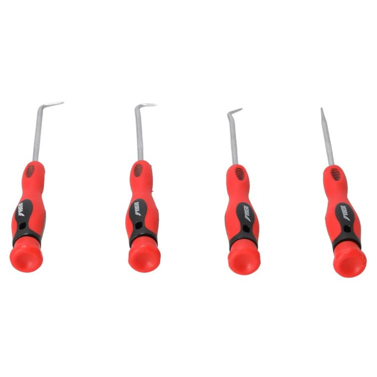 Kabliukai su rankenėle DEDRA 50A001, 4 vnt. Kabliukai su rankenėle DEDRA 50A001, 4 vnt.