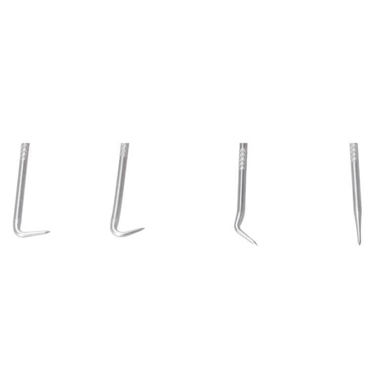 Kabliukai su rankenėle DEDRA 50A001, 4 vnt. 1 Kabliukai su rankenėle DEDRA 50A001, 4 vnt. 1