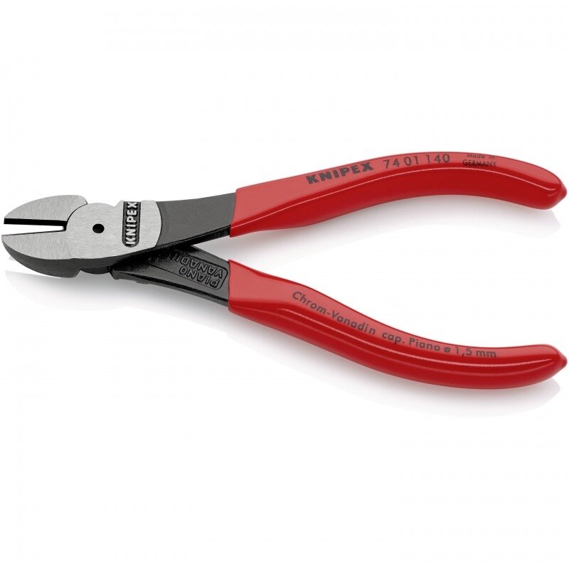 Didelės svertinės jėgos kirpimo replės KNIPEX 7401140 Didelės svertinės jėgos kirpimo replės KNIPEX 7401140