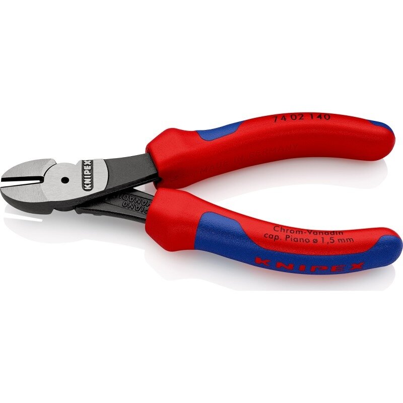 Didelės svertinės jėgos kirpimo replės KNIPEX 7402140 Didelės svertinės jėgos kirpimo replės KNIPEX 7402140