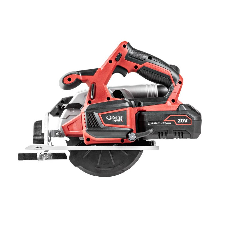 Akumuliatorinis diskinis pjūklas Cedrus CEDCSB165LI, 20 V (be akum. ir krov.) 2