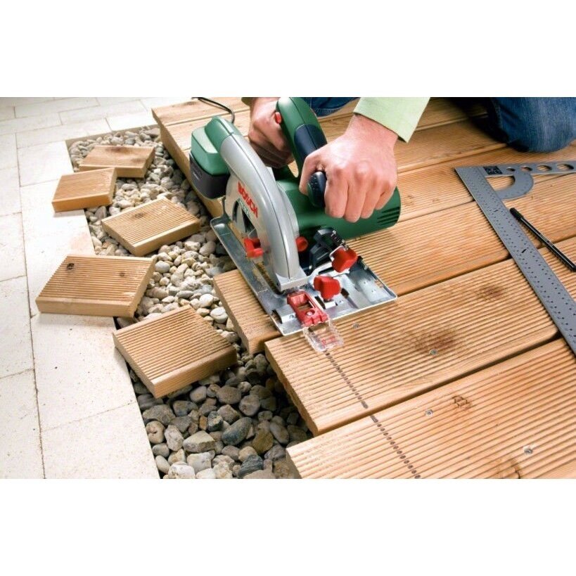 Diskinis pjūklas Bosch PKS 55 A, 1200W 2 Diskinis pjūklas Bosch PKS 55 A, 1200W 2