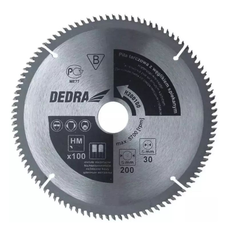 Pjovimo diskas medienai Dedra H500120, 500x30 mm Pjovimo diskas medienai Dedra H500120, 500x30 mm