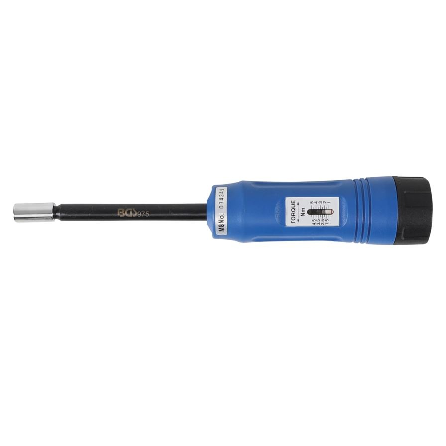 Dinamometrinis raktas BGS-technic, 6.3 mm (1/4"), 1 - 5 Nm Dinamometrinis raktas BGS-technic, 6.3 mm (1/4"), 1 - 5 Nm