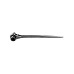 Double socket ratchet wrench 19x22 mm