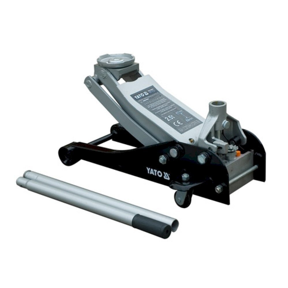 Domkratas ant ratukų | hidraulinis | žemo profilio | 89-457 mm | 2,5 t (YT-1721) Domkratas ant ratukų | hidraulinis | žemo profilio | 89-457 mm | 2,5 t (YT-1721)