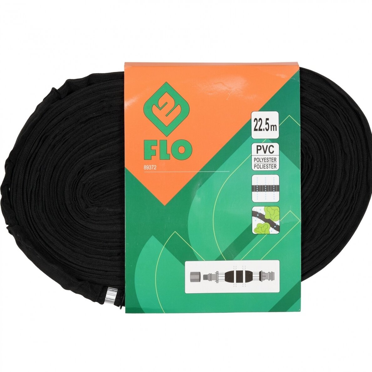 Drėkinimo žarna Flo 89372, 22,5m 1 Drėkinimo žarna Flo 89372, 22,5m 1