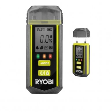 Drėgmės matuoklis - drėgnomatis Ryobi RBPINMM1 Drėgmės matuoklis - drėgnomatis Ryobi RBPINMM1
