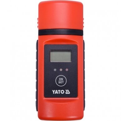 Drėgmės matuoklis, hidrometras - medienai Yato YT-73141 3