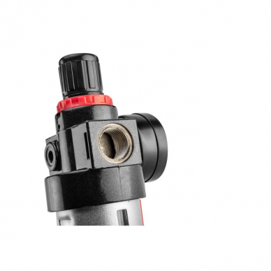 Drenažo filtras su slėgio reduktoriumi Neo 14-732, 1/2", metalinis korpusas 1 Drenažo filtras su slėgio reduktoriumi Neo 14-732, 1/2", metalinis korpusas 1