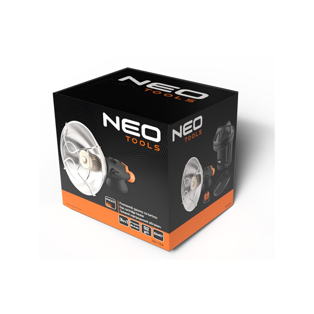 Dujinis šildytuvas su kasetėmis NEO 90-134 1 Dujinis šildytuvas su kasetėmis NEO 90-134 1