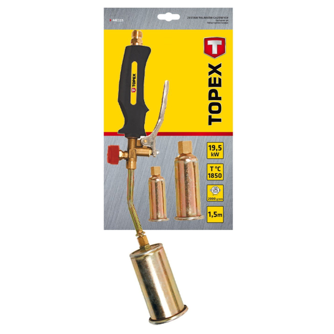 Dujinių degiklių komplektas, 3 vnt. 1