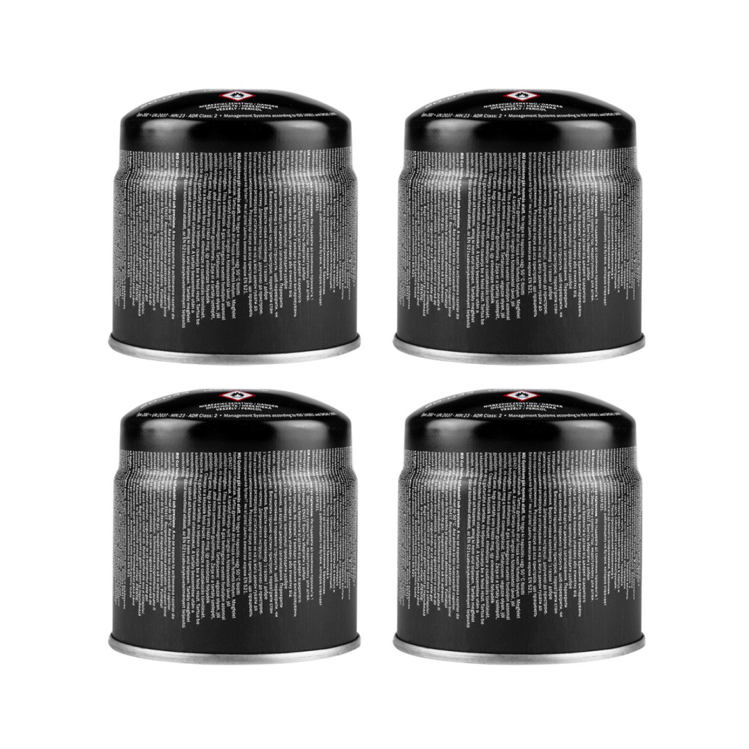 Dujų litavimo lempa, skirta naudoti su 190 g kasetėmis + 4 dujų kasetės 4