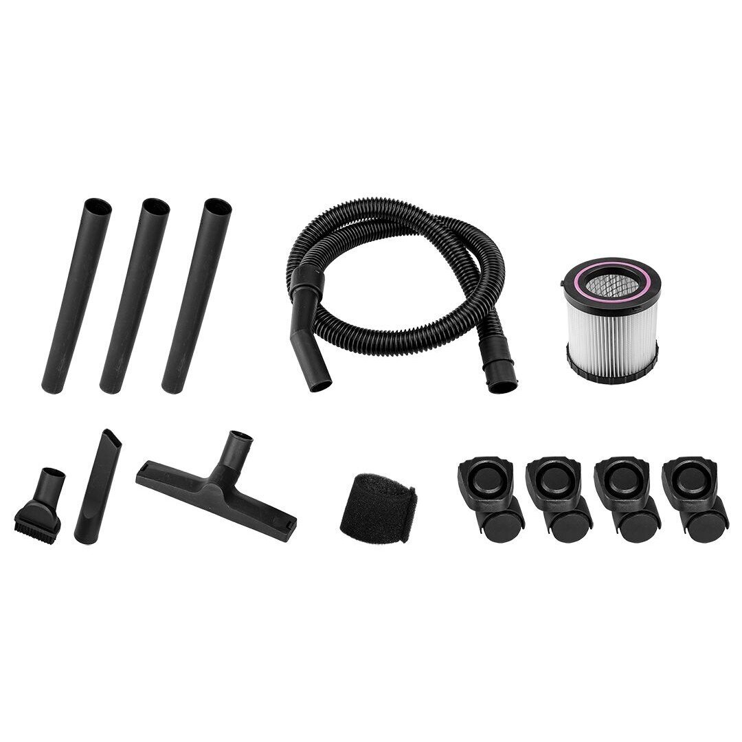 Akumuliatorinis dulkių siurblys pramoninis Graphite 58GE133, 18V 6 Akumuliatorinis dulkių siurblys pramoninis Graphite 58GE133, 18V 6