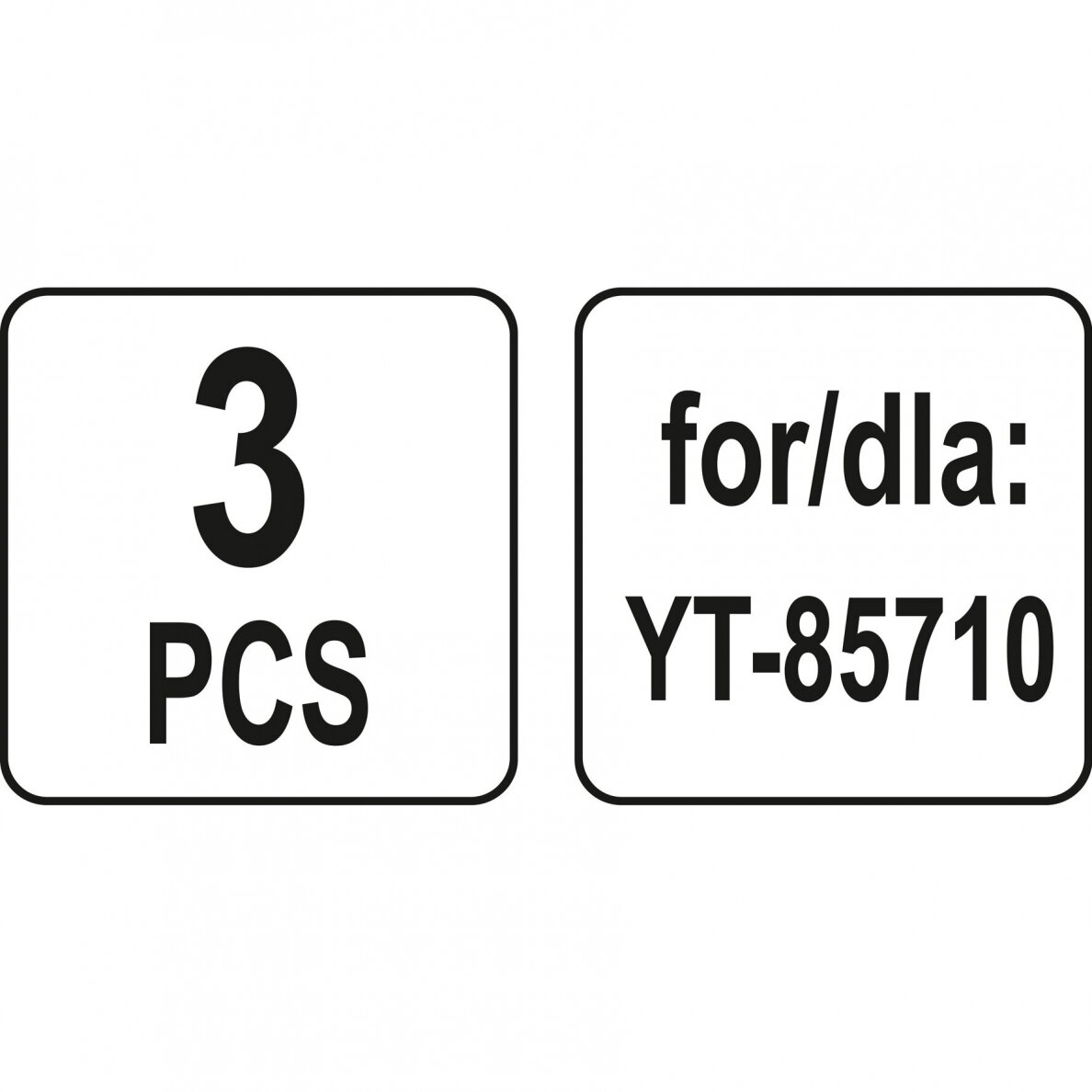 Dulkių maišai siurbliui Yato 70 l (skirta YT-85710 ir kt.), 3 vnt. 2 Dulkių maišai siurbliui Yato 70 l (skirta YT-85710 ir kt.), 3 vnt. 2