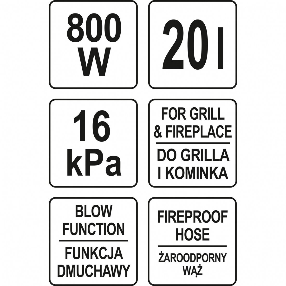 Dulkių, pelenų siurblys Sthor 20L 800W (78870) 4 Dulkių, pelenų siurblys Sthor 20L 800W (78870) 4