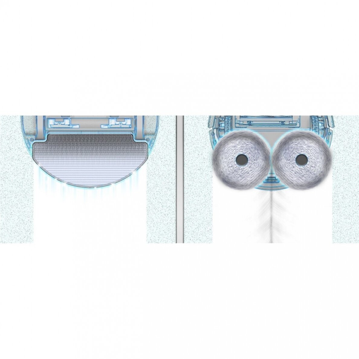 Dulkių siurblys, plaunantis robotas Hobot Legee D8 (nemokamas pristatymas) 7