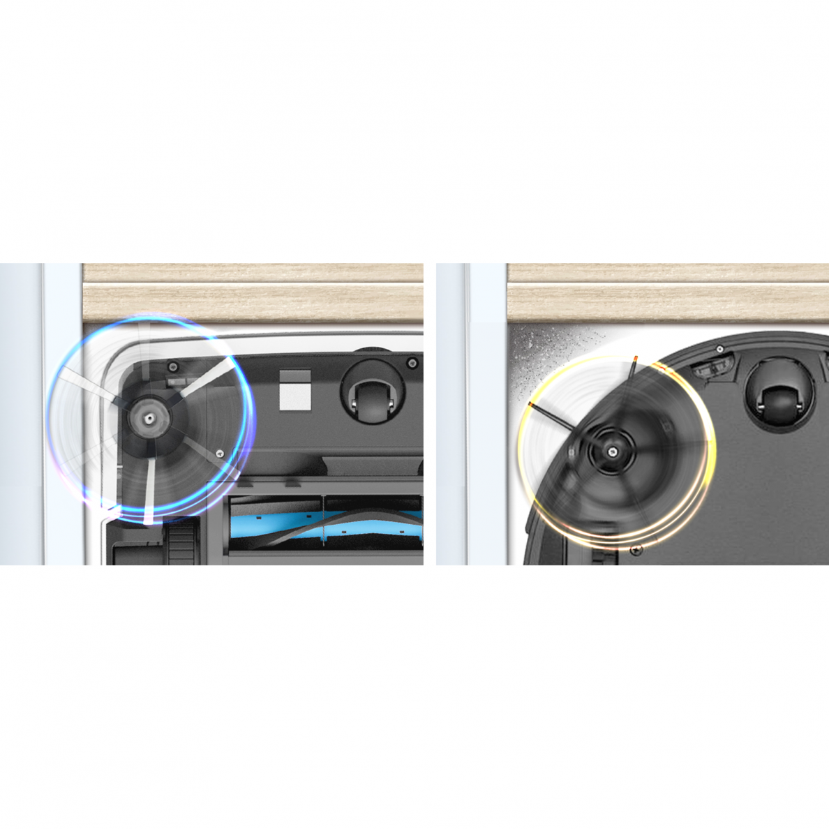 Dulkių siurblys, plaunantis robotas Hobot Legee D8 (nemokamas pristatymas) 4