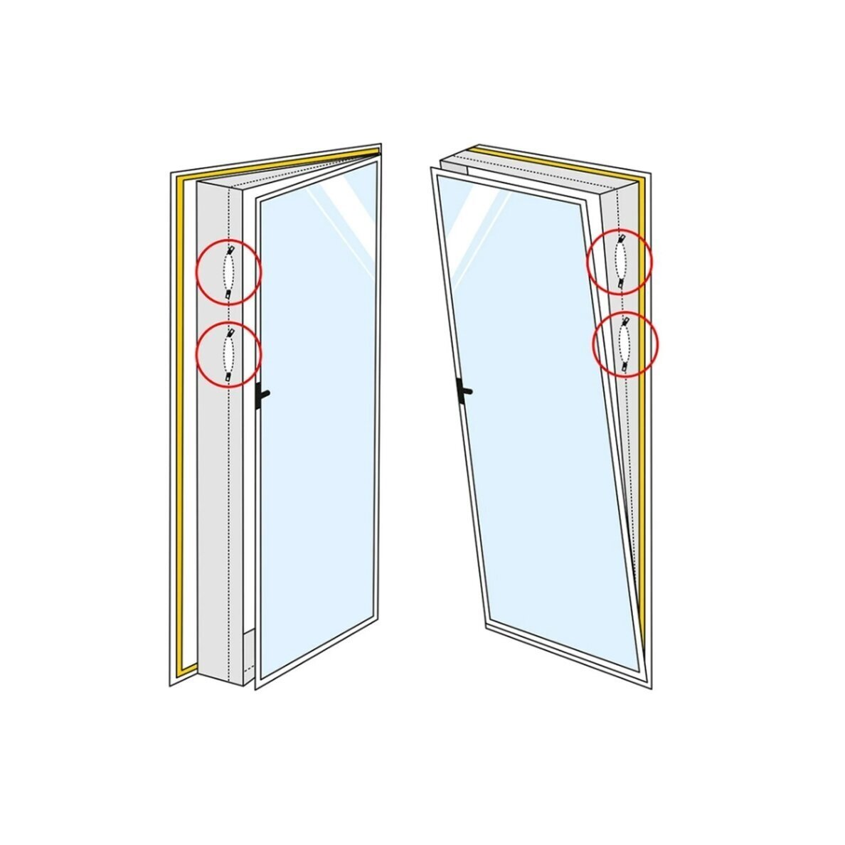 Durų ir langų tarpinė Trotec AirLock 1000 3