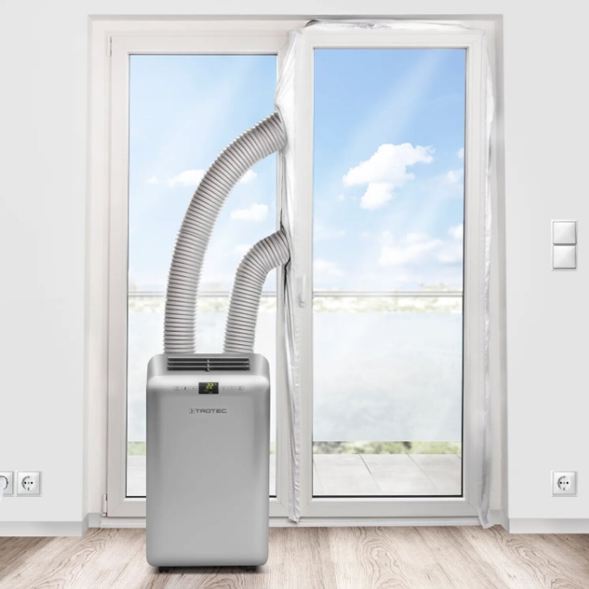 Durų ir langų tarpinė Trotec AirLock 1000 Durų ir langų tarpinė Trotec AirLock 1000