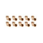 Durpių ankštys: 8 x 8 x 7,8 cm, 60 vnt