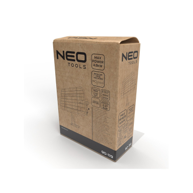 Dujinis balioninis spindulinis šildytuvas NEO, 4600W 1 Dujinis balioninis spindulinis šildytuvas NEO, 4600W 1