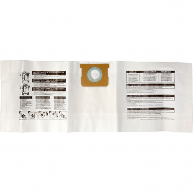 Dulkių maišelių rinkinys dulkių siurbliui BORT BB-20 1 Dulkių maišelių rinkinys dulkių siurbliui BORT BB-20 1